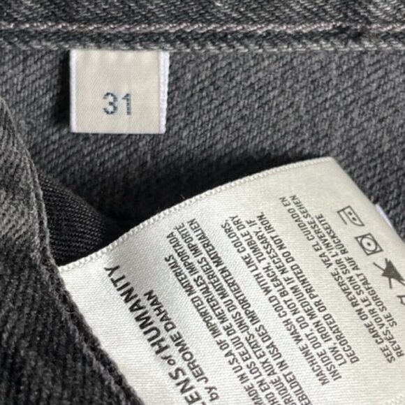 Citizens of Humanity NWT Estella High Rise Ankle Flare Jeans Black Moon Size 31 - Picture 11 of 16